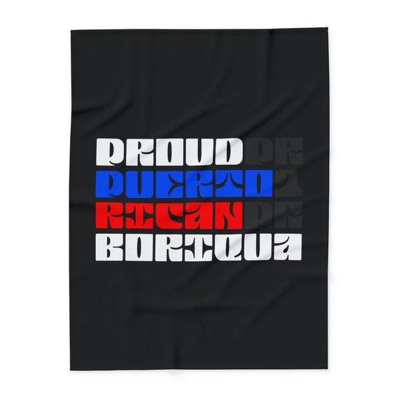 Puerto rico fleece blanket new arrivals