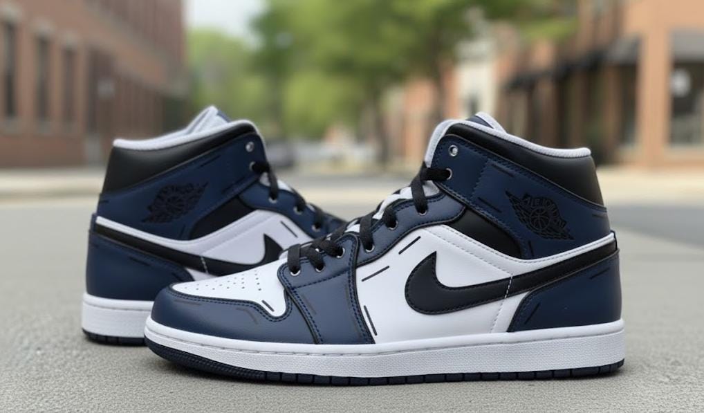 mens navy blue jordans