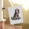 Pink Christmas Gingerbread Shower Curtain Set - Includes Bath Mat & Toilet Lid Cover, Non-Slip, Washable