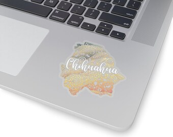 Chihuahua Mexico  stickers ( kiss-cut ) dark - etiqueta engomada - Mexico Souvenir