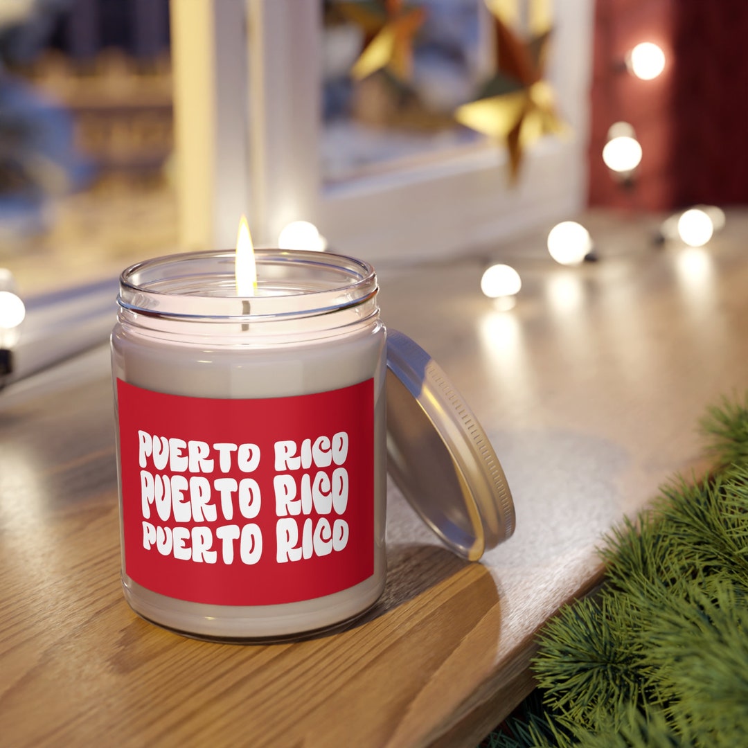 Puerto Rico Souvenir Scented Candles Puerto Rico Gift Etsy