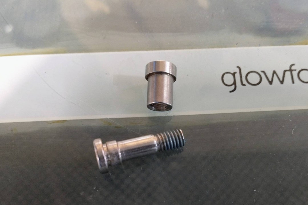 USED Bolt and Spacer for Front Carriage Plate Wheel for Etsy