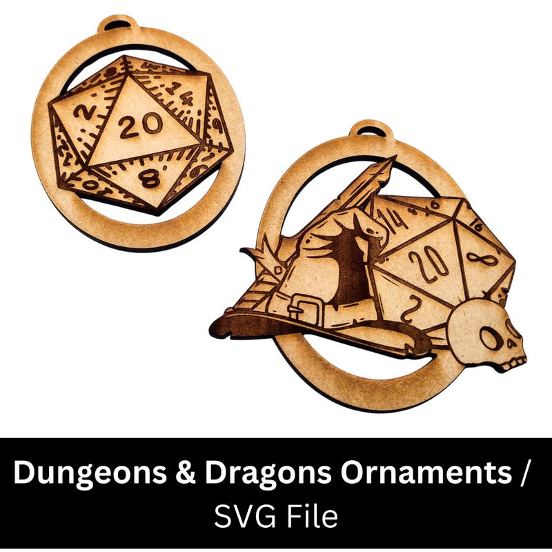 Dungeons and Dragons Ornament Etsy