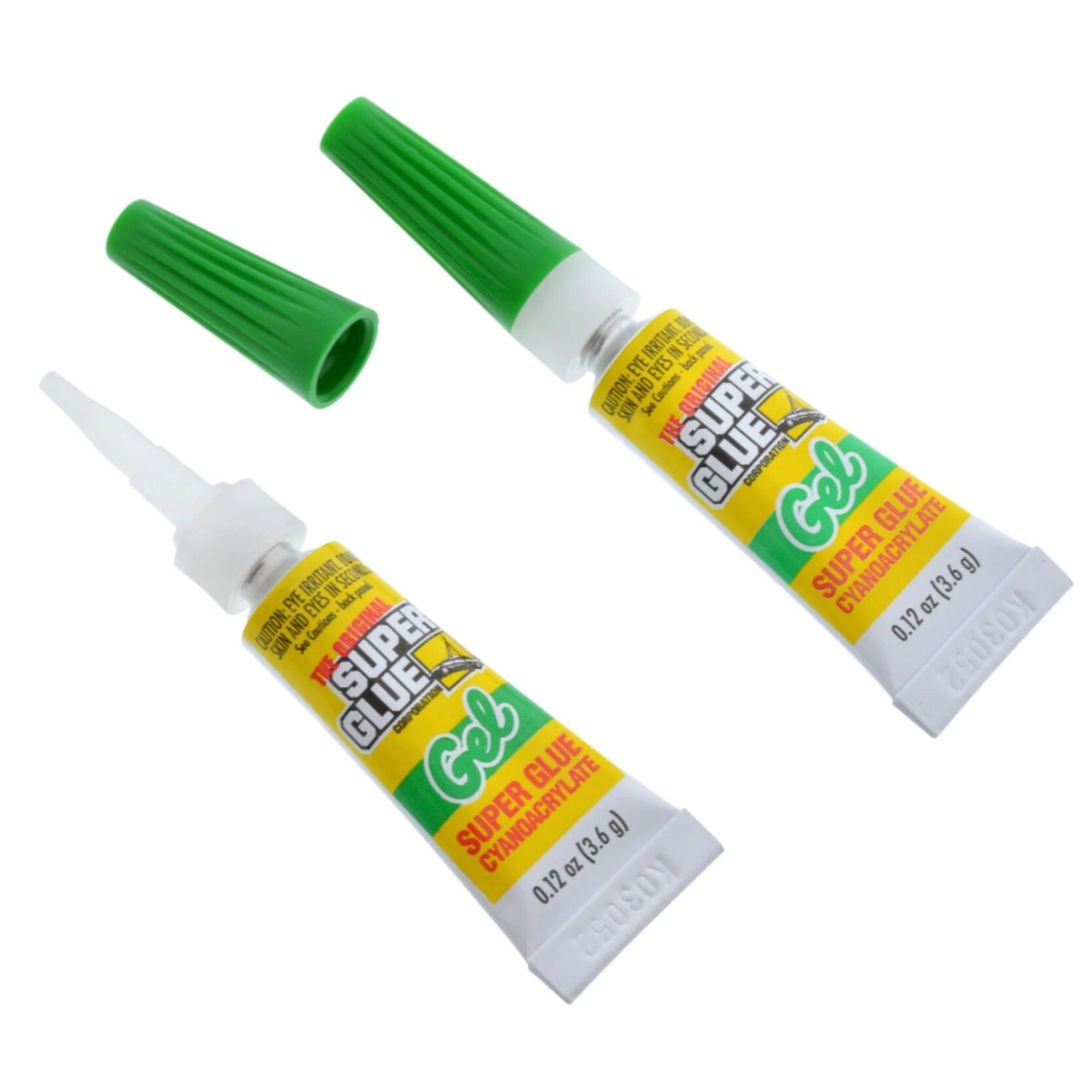 SUPER GLUE Gel 2 Tube Pack. 0.12 Oz Size. No Runs or Drips. Free