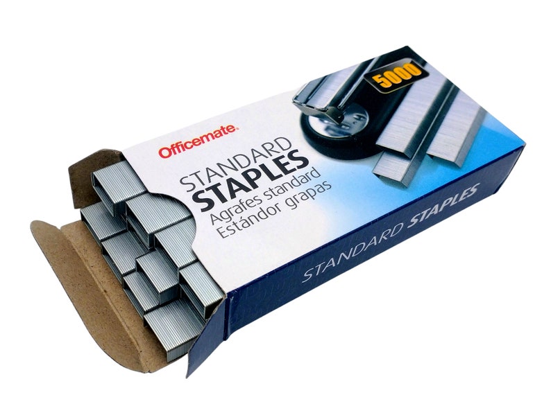 Officemate Standard Staples, 5000 General Purpose Staples Etsy