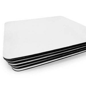 Tappetini per mouse standard da 10 pezzi per stampa a sublimazione, 3 mm