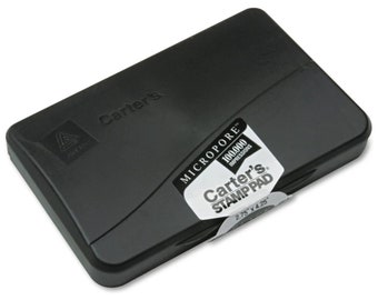 Foam Stamp Pad Carter's Black Ink 2.75" x 4.25"