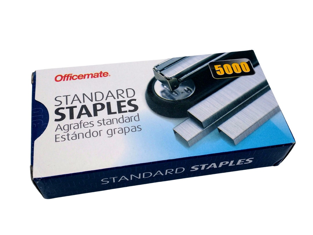 Officemate Standard Staples 5000 General Purpose Staples Etsy