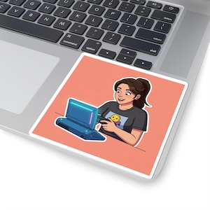 Gamer Stickers, Video Game Lover Decals, Gaming Sticker Pack, Geeky Sticker Sheet, Controller Stickers