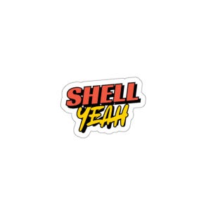 Shell Yeah Sticker - Funny Linux Bash Terminal Sticker for Coders, Hackers, Developers, Sysadmins and Tech Lovers