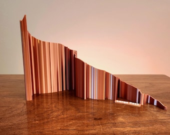 Longs Peak 14er Sculpture – Keyhole Route Topographic Art