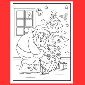 Magic Christmas Colouring Book - Cute Christmas Colouring Pages for ...