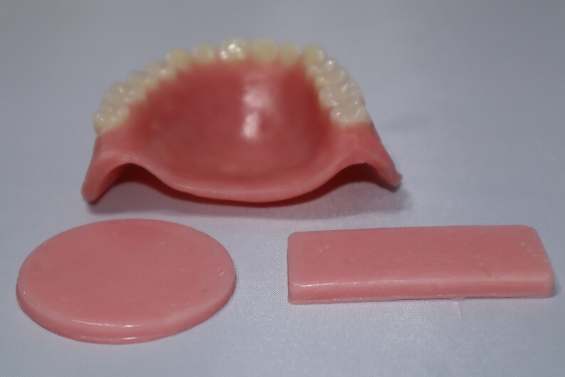 Denture Pink Gum Material Reline / Denture Reusable Material . Etsy