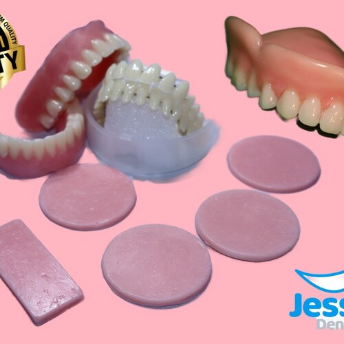 DIY Denture Kit Upper and Lower custom Dentures full Denture Etsy