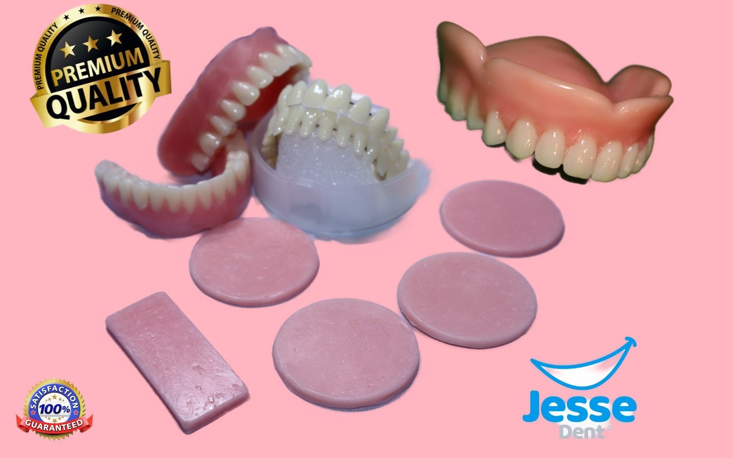 DIY Denture Kit Upper and Lower custom Dentures full Denture Etsy
