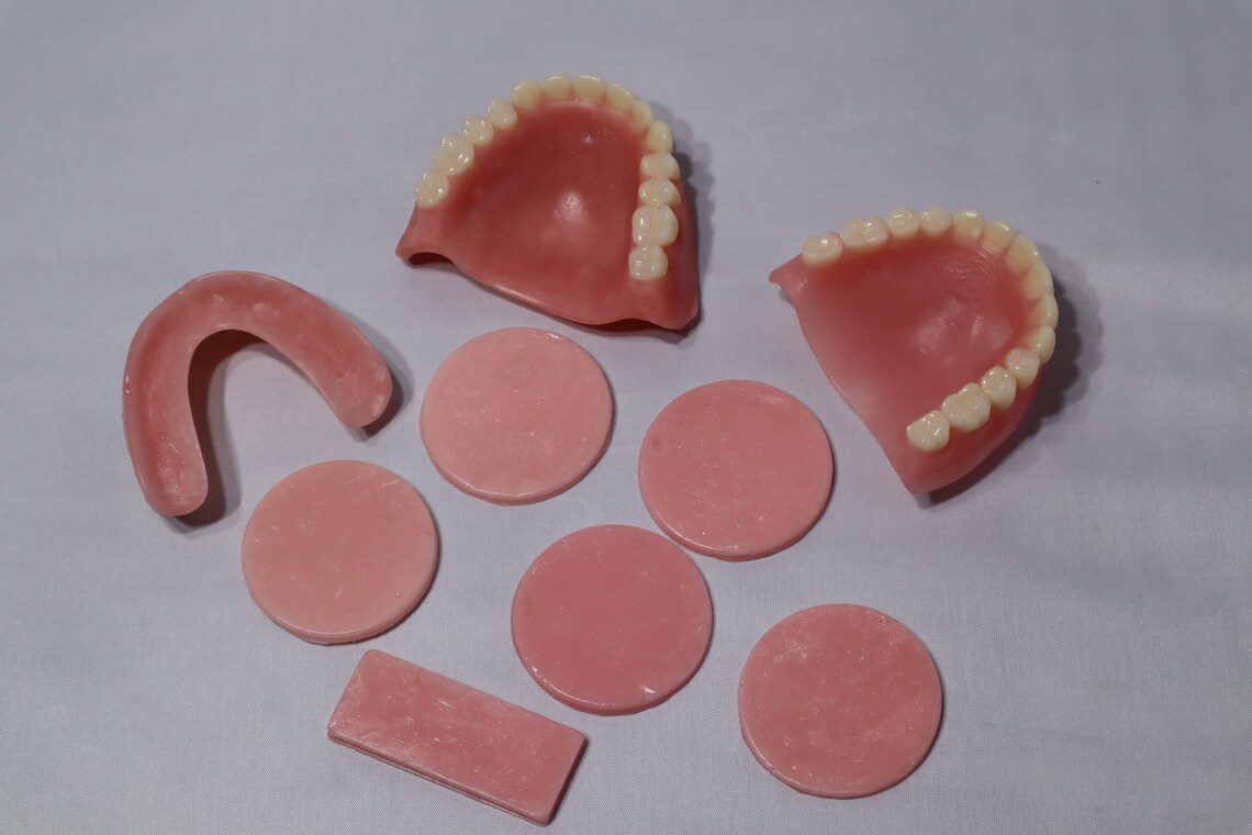 Denture Pink Gum Material Reline / Denture Reusable Material . Etsy