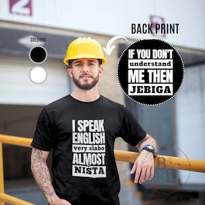 Balkan diaspora t-shirt | Balkan gifts | Serbian ,Croatian, Bosnian t-shirts | Bilingual
