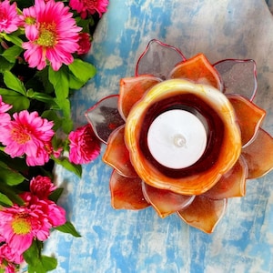 Lotus Tea Candle Holder