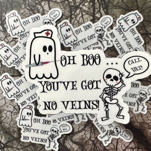 Oh Boo IV Team Sticker - Decal - Laptop Decal - Water Bottle decal