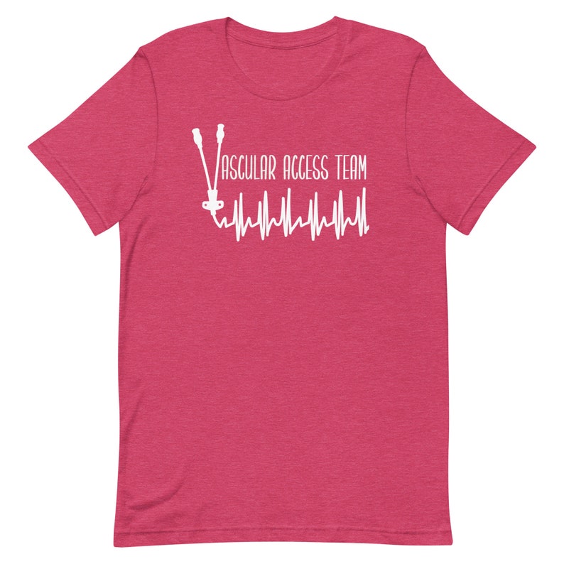 Solo Picc Vascular Access Team Short Sleeve t-shirt - Picc - VAT - VAS - PVat - Picc team - Vat team - Nurse shirt - Work Shirt - Nurse image 7