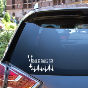 Solo Picc Vascular Access Car Decal - Picc nurse - Picc team - Vat - VAS - Nurse - Nurse Gift - Work Decal - Gift mode - Infusion Nurse
