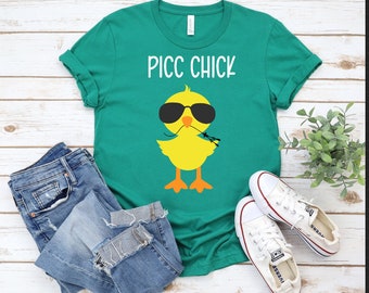 PICC Chick VAT Nurse Iv Team PICC Nurse Short-sleeve unisex t-shirt
