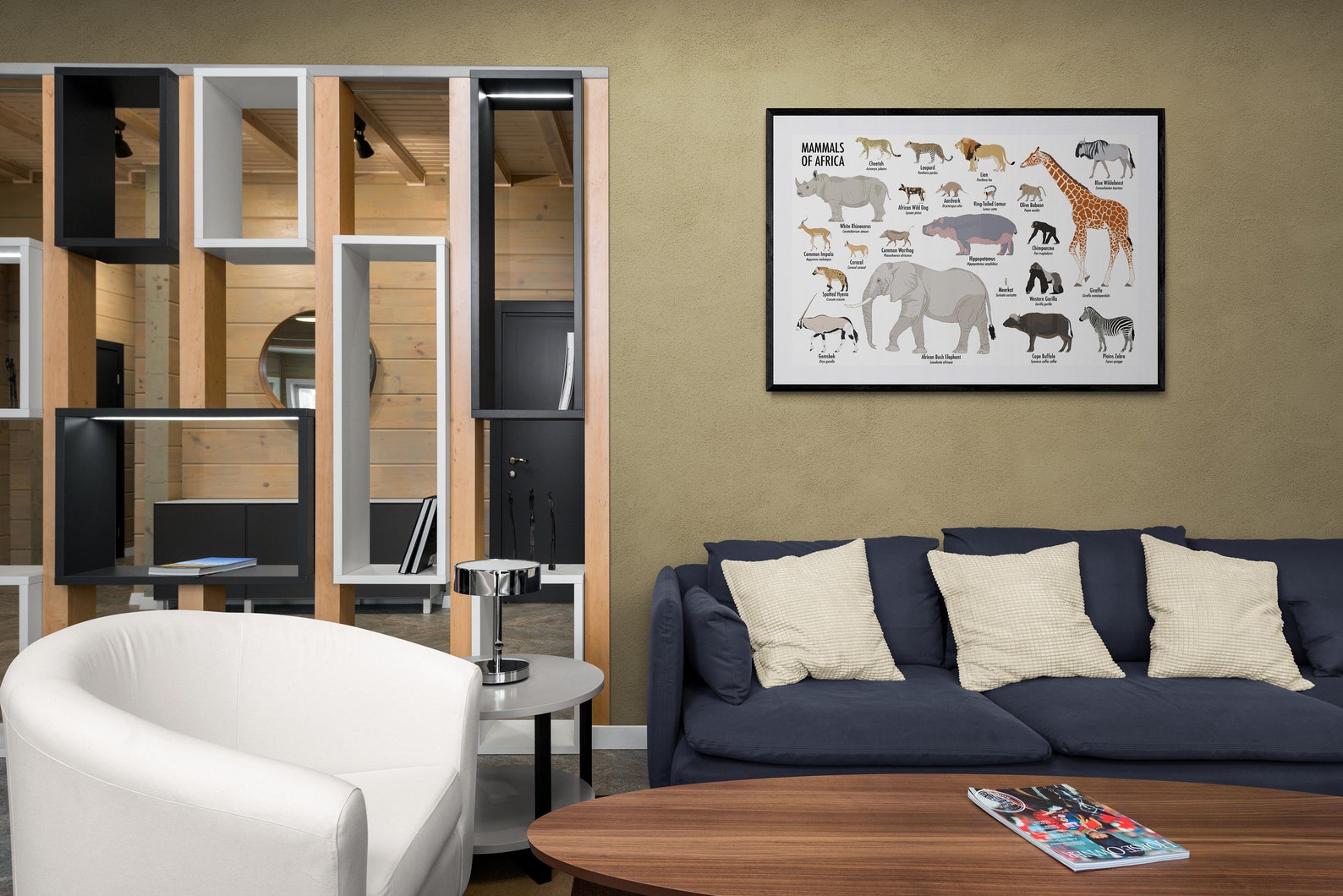 Mammals of Africa Poster - Etsy