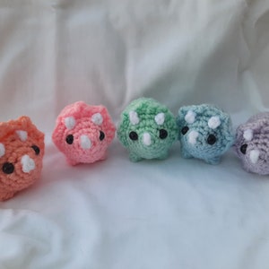 Amigurumi Triceratops