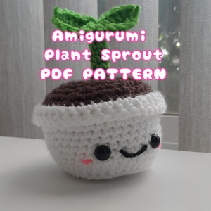 Amigurumi Plant Sprout PDF CROCHET PATTERN