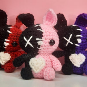 Patchwork Bunny Amigurumi Plush
