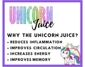 Bye Bye Belly Unicorn Juice