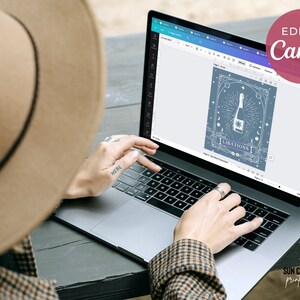 Libations Sign Template Baby Shower Drink Sign, Tarot Baby Shower, Baby ...