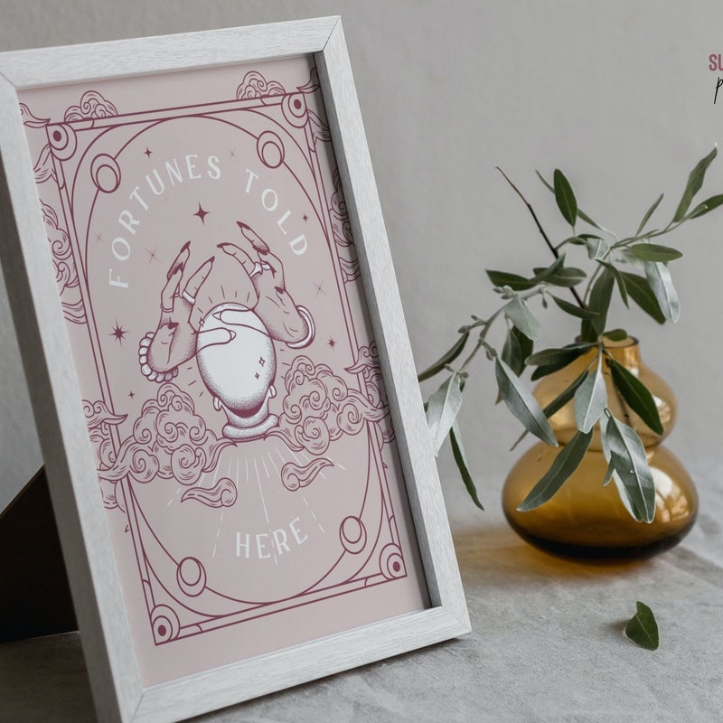 Fortune Teller Sign - Etsy
