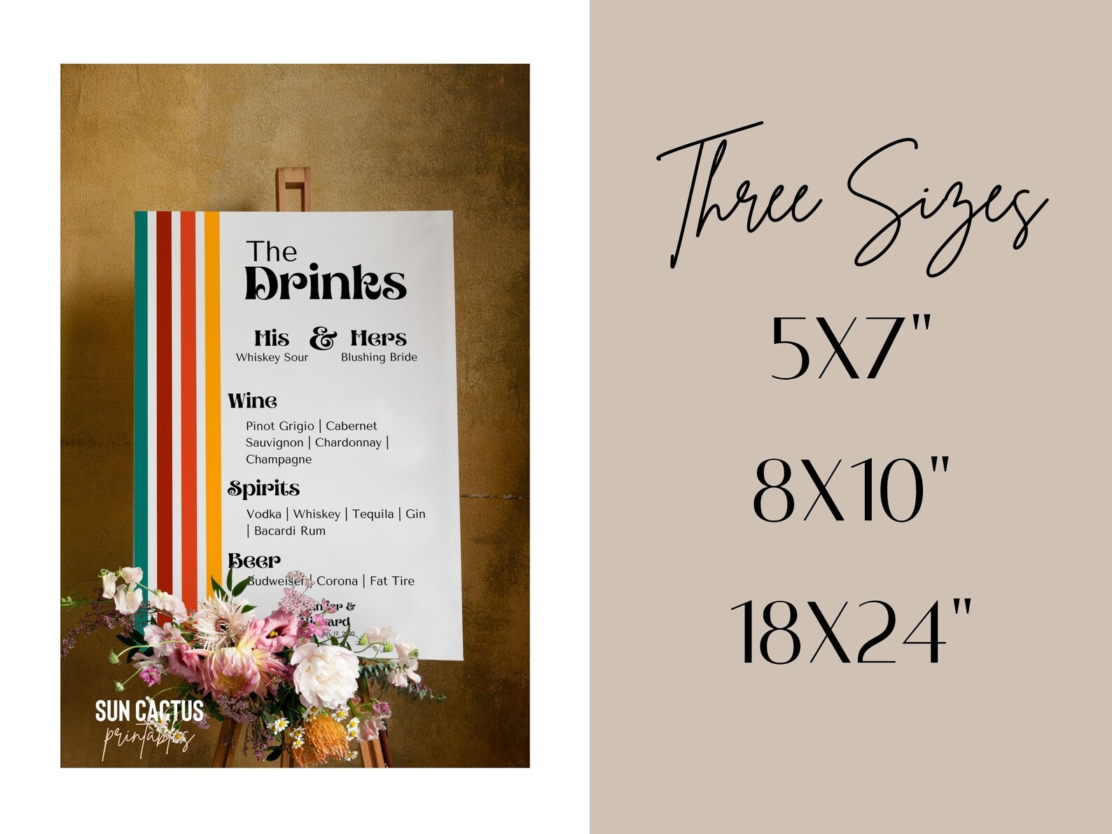Drink Menu Template Retro Wedding Bar Menu Sign Template Etsy drink-menu-template-retro-wedding-bar-menu-sign-template-etsy
