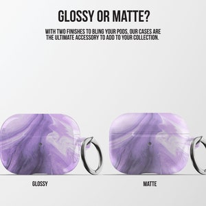 PERSONALIZED PURPLE HAZE MARBLE Airpods Case  | Airpods Pro | Protective Airpods Case | Custom AIrpods Case | Minimalist Airpods Case | Marble Airpods Case | Cute Airpods Case | CaseNation