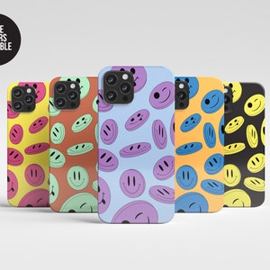 SMILEY Phone Case | Aesthetic Smile Phone Case | iPhone 13 12 11 Pro Max | Samsung Galaxy S22 | Google Pixel 6