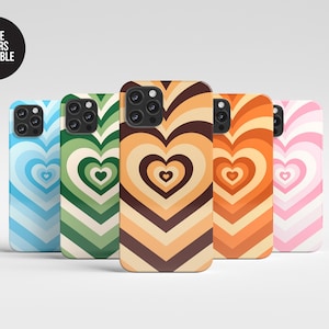 Heart Phone Case | Expanding Hearts iPhone 15 Case | iPhone 14 13 12 11 Pro Max | Samsung Galaxy S24 S23 | Google Pixel 7 6 5
