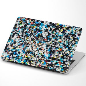 Terrazzo Tortoise Macbook Air M2 Case | Abstract Polka Dots Macbook Pro Case | Psychedelic Macbook Air Pro M1 M2 12 13 14 15 16 Laptop Cover