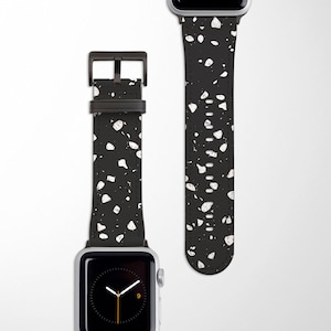 Cookies N Cream Terrazzo Apple Watch Band | Veganes Leder Uhrenarmband 38mm 40mm 41mm 42mm 44mm 45mm