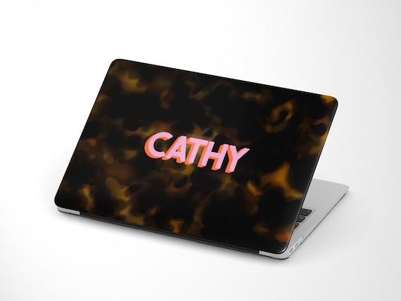 Schildkrote Monogramm MacBook Air M2 Hulle Personalisierte Initialen MacBook Pro Hulle MacBook Air Pro M1 M2 12 13 14 15 16 Laptop Hulle MC8 Etsy