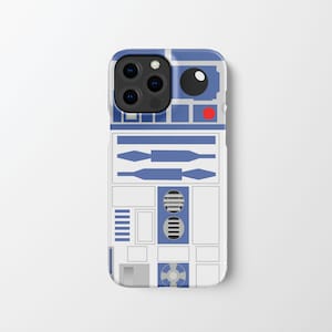 Étui pour téléphone R2D2 | Coque Droid pour iPhone 14 13 12 11 Xr Xs Pro Plus Max | Samsung Galaxy S23 S22 S21 | Google Pixel 6 5 4