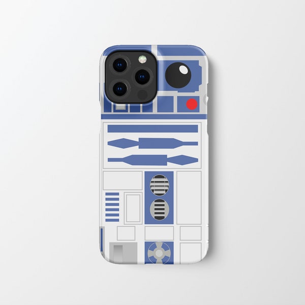 R2D2 Phone Case | Droid iPhone 14 13 12 11 Xr Xs Pro Plus Max case  | Samsung Galaxy S23 S22 S21  | Google Pixel 6 5 4