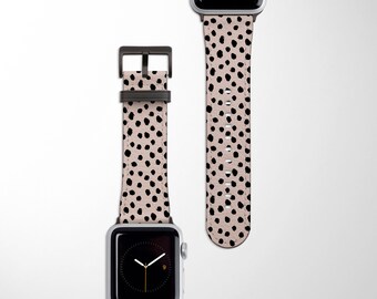 VERSUS ヒョウ柄ストラップ 時計 ゼブラ柄ウォッチバンド | Apple Watch ストラップ | ダルメシアン
