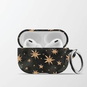 Messy Stars Air Pods Case | Custom Celestial Stars Protective Apple AirPods 2 Pro Case | Planets AirPods Case