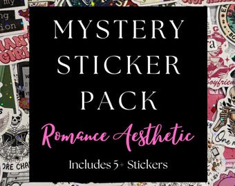 Romance Book Stickers: Waterproof Glossy Decals