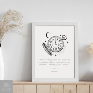 Crescent City inspired minimalist Art Print - Our Love is Stronger