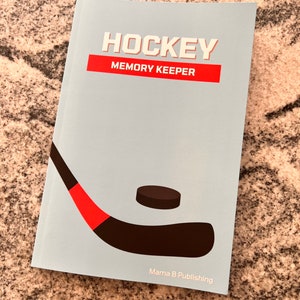 Journal du gardien de la mémoire du hockey Suivi des tournois de hockey Cadeau de maman de hockey Cadeau de joueur de hockey Cadeau de papa de hockey Cadeau de hockey image 10