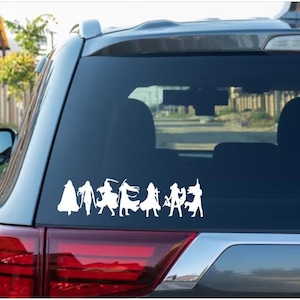 Throne of Glass Book Cover Silhouette | Throne of Glass Emblem Decal | Car Decal | Phone Sticker | Laptop Decal