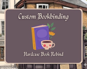 Custom Hardcover Book Rebind | Paperback to Hardcase Conversion