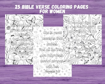 Páginas para colorear de versículos bíblicos para mujeres, dibujos cristianos para colorear, páginas bíblicas para colorear, página de actividades cristianas, hoja para colorear sobre la fe